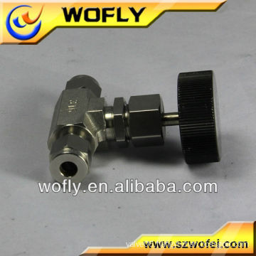 From China AFK 8mm O.D. stainless steel pipe stainless steel forged needle valve